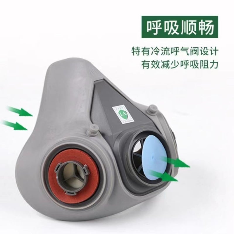 6200 Gas Mask Spray Paint Gas Mask Polishing Decoration Pesticide Chemical Dust Gas Mask Head-Mounted Factory - Image 4